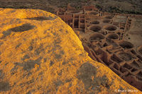 Pueblo Bonito from the Rim