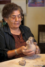 Master potter Marie Romero
