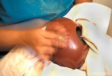 Tina Garcia polishing