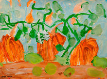 Pumpkins by Kamber, 1st grade