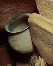 Corrugated Pot, in-situ