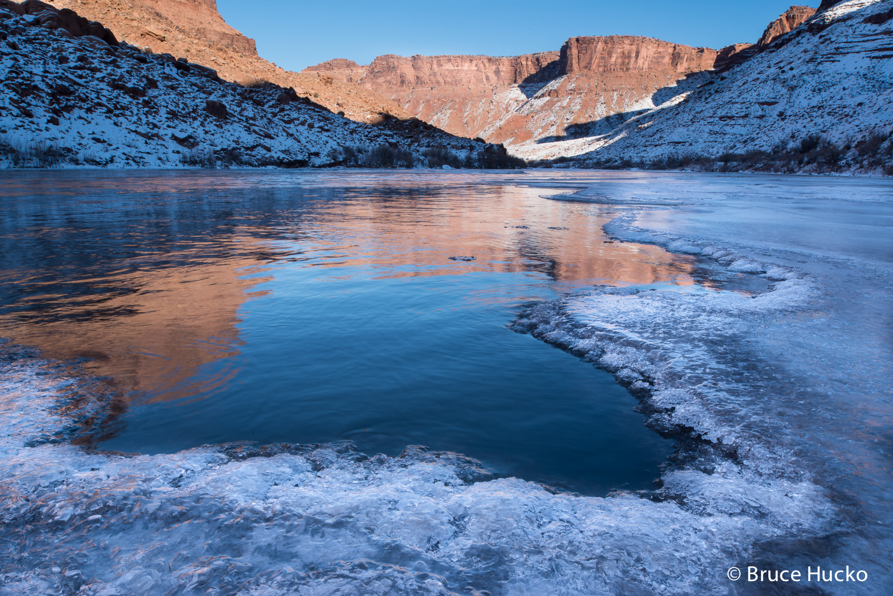 Colorado River Ice,desert ice,ice