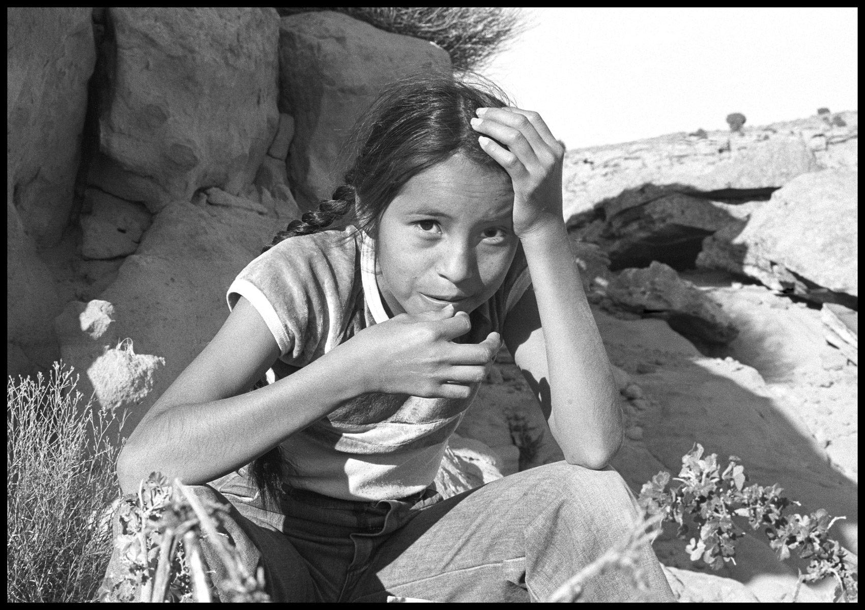 Gesture Singles, Gesture of Kinship, Montezuma Creek, Navajo