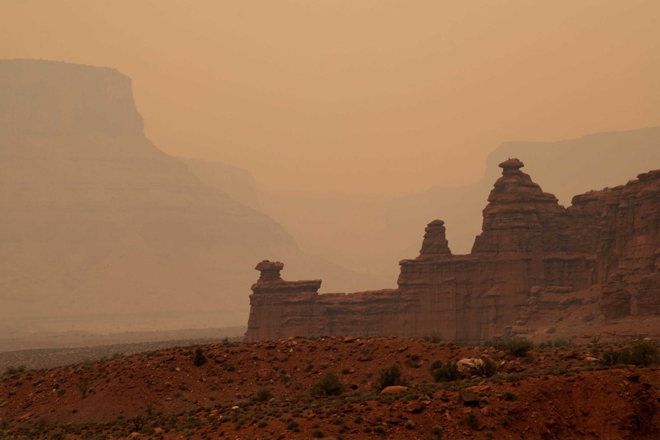 Smoke #3 On June 22, 2026, Moab had the second worst air in the nation, due to several large forest fires 200 miles to the west.  ...